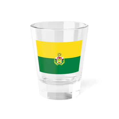 Flag of Saquisilí (Ecuador) Shot Glass 1.5oz 1.5oz - Go Mug Yourself