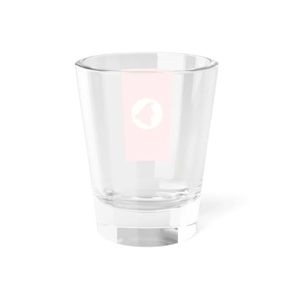 Flag of Saraj Municipality (North Macedonia) Shot Glass 1.5oz - Go Mug Yourself