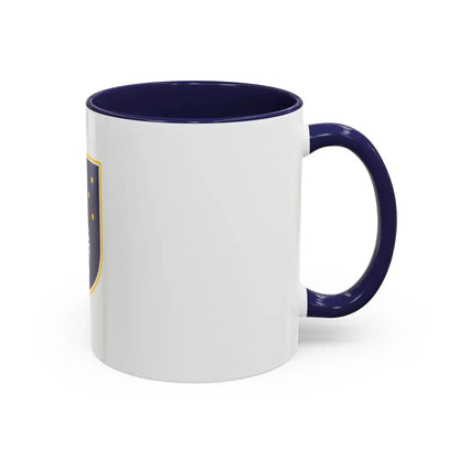 Flag of Sarajevo Canton Bosnia and Herzegovina - Accent Coffee Mug - Go Mug Yourself