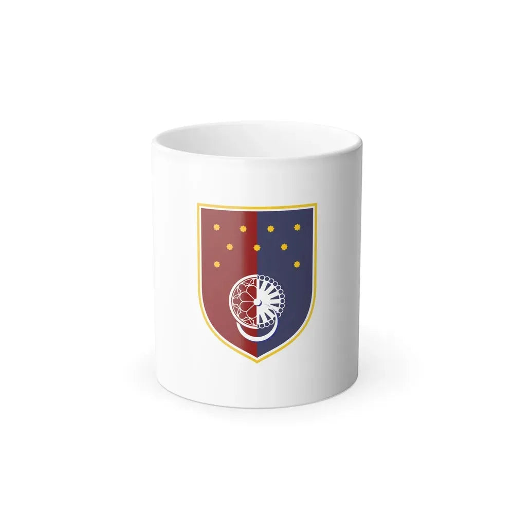 Flag of Sarajevo Canton Bosnia and Herzegovina - Color Changing Coffee Mug 11oz - Go Mug Yourself