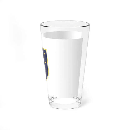 Flag of Sarajevo Canton Bosnia and Herzegovina - Pint Glass 16oz - Go Mug Yourself