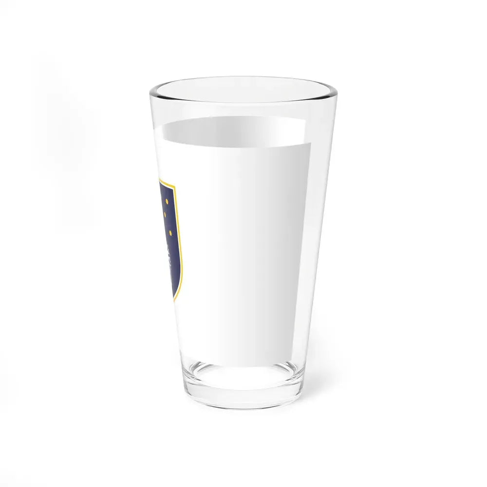 Flag of Sarajevo Canton Bosnia and Herzegovina - Pint Glass 16oz - Go Mug Yourself