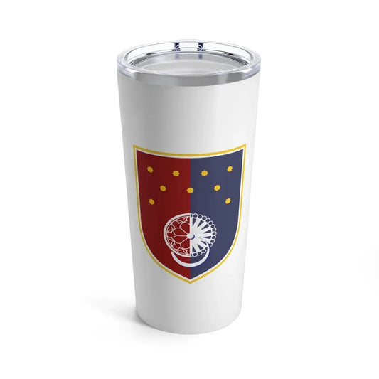 Flag of Sarajevo Canton Bosnia and Herzegovina - Tumbler 20oz 20oz - Go Mug Yourself