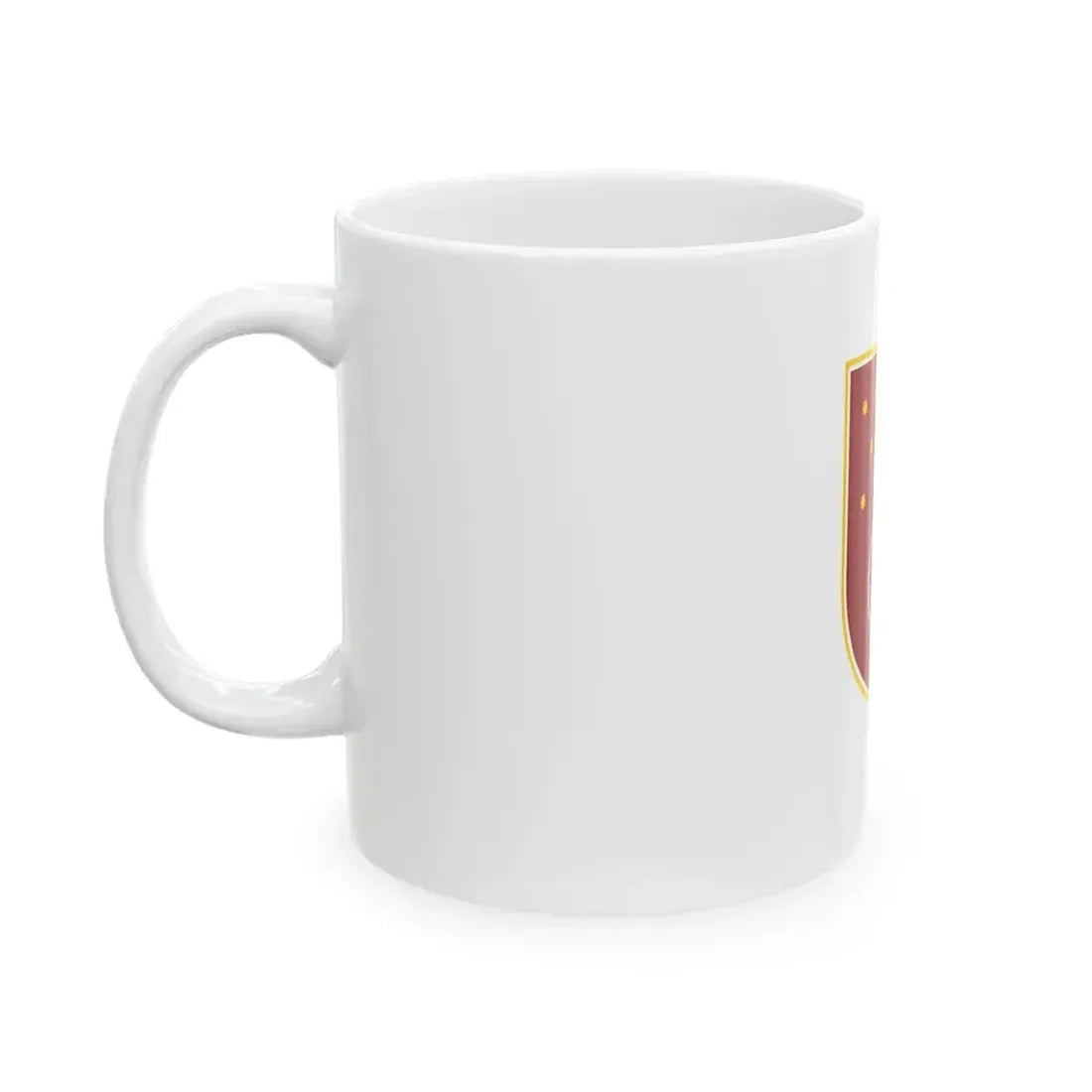 Flag of Sarajevo Canton Bosnia and Herzegovina - White Coffee Mug - Go Mug Yourself