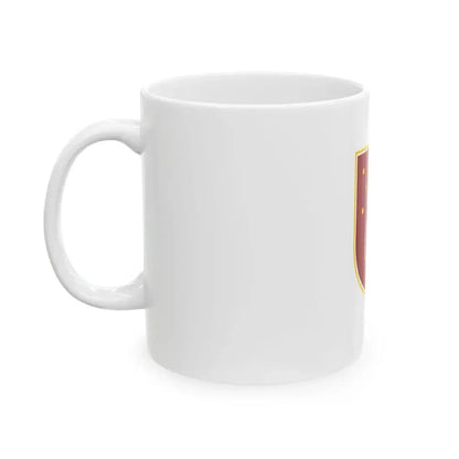 Flag of Sarajevo Canton Bosnia and Herzegovina - White Coffee Mug - Go Mug Yourself