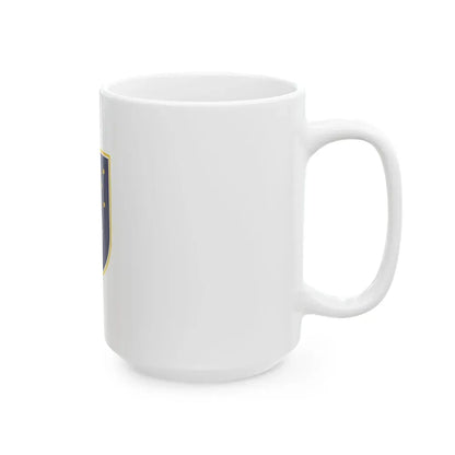 Flag of Sarajevo Canton Bosnia and Herzegovina - White Coffee Mug - Go Mug Yourself