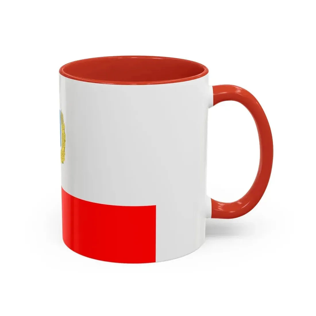 Flag of Saratov Oblast Russia - Accent Coffee Mug - Go Mug Yourself