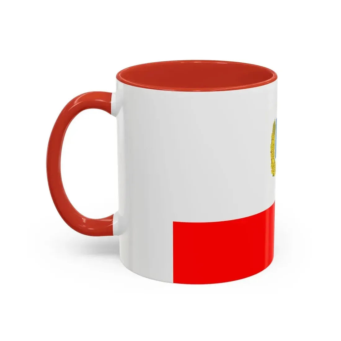 Flag of Saratov Oblast Russia - Accent Coffee Mug - Go Mug Yourself