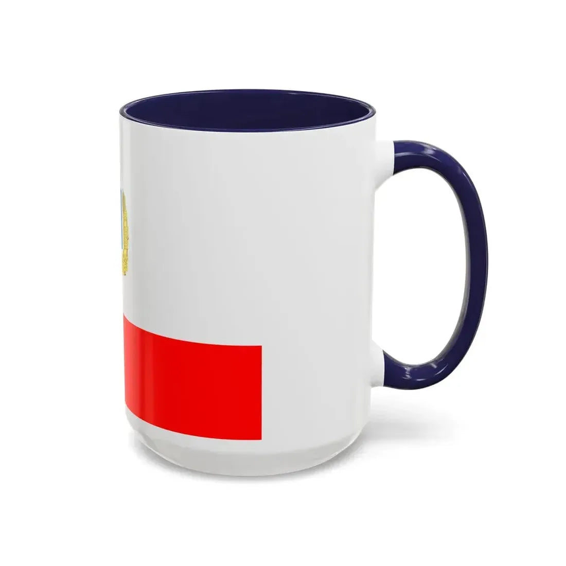 Flag of Saratov Oblast Russia - Accent Coffee Mug - Go Mug Yourself