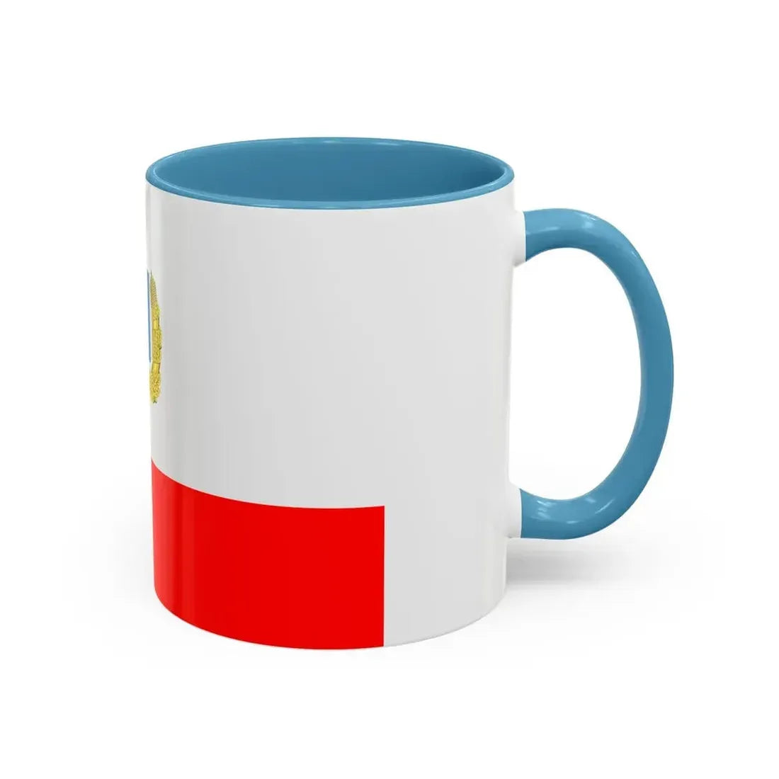 Flag of Saratov Oblast Russia - Accent Coffee Mug - Go Mug Yourself