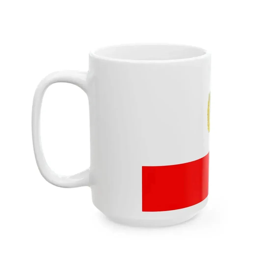 Flag of Saratov Oblast Russia - White Coffee Mug - Go Mug Yourself