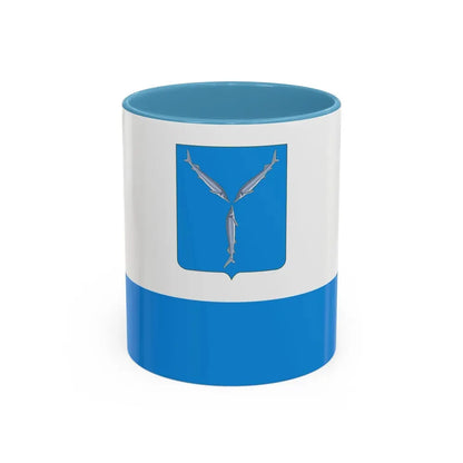 Flag of Saratov Russia - Accent Coffee Mug 11oz Light Blue - Go Mug Yourself