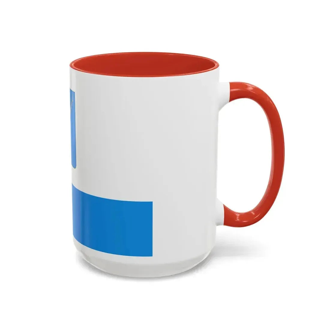 Flag of Saratov Russia - Accent Coffee Mug - Go Mug Yourself