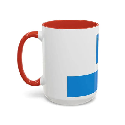Flag of Saratov Russia - Accent Coffee Mug - Go Mug Yourself