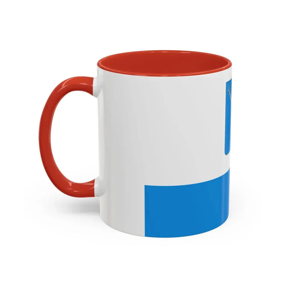 Flag of Saratov Russia - Accent Coffee Mug - Go Mug Yourself
