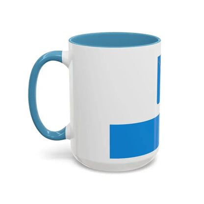 Flag of Saratov Russia - Accent Coffee Mug - Go Mug Yourself