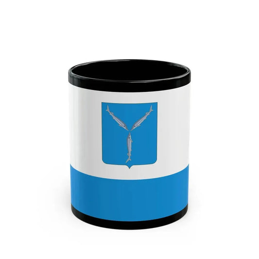 Flag of Saratov Russia - Black Coffee Mug 11oz - Go Mug Yourself