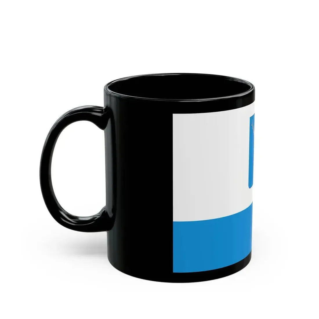 Flag of Saratov Russia - Black Coffee Mug - Go Mug Yourself