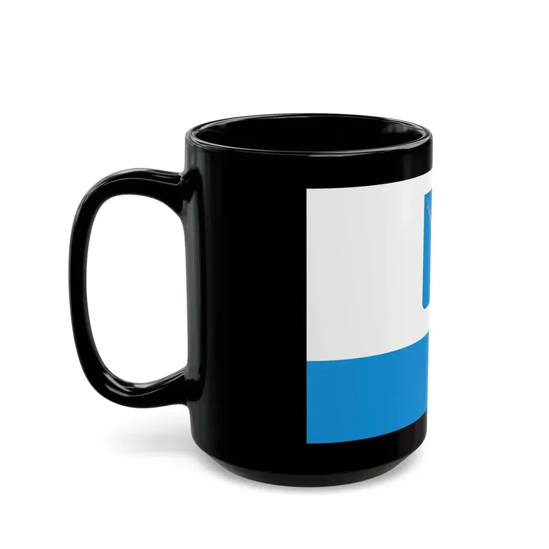 Flag of Saratov Russia - Black Coffee Mug - Go Mug Yourself