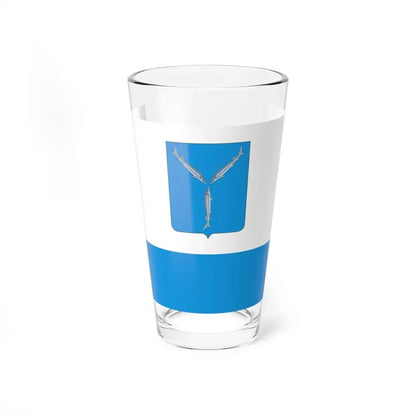 Flag of Saratov Russia - Pint Glass 16oz 16oz - Go Mug Yourself