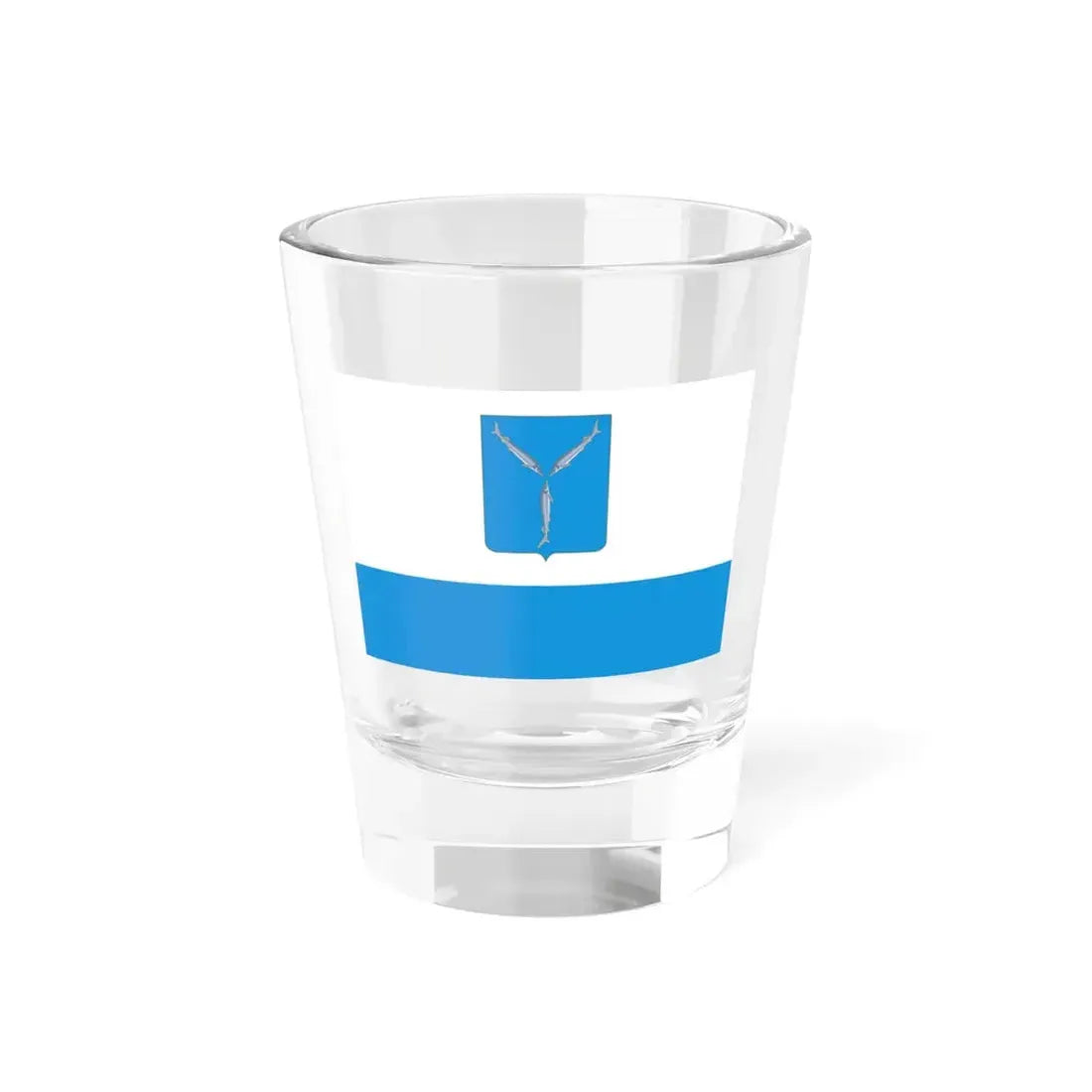 Flag of Saratov Russia - Shot Glass 1.5oz 1.5oz - Go Mug Yourself