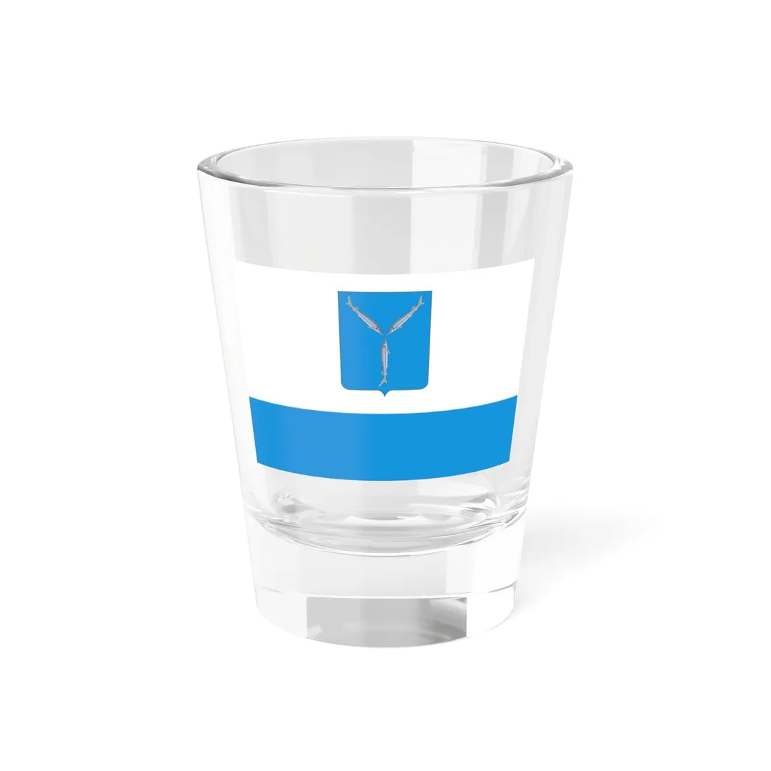 Flag of Saratov (Russia) Shot Glass 1.5oz 1.5oz - Go Mug Yourself