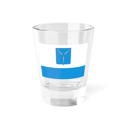 Flag of Saratov (Russia) Shot Glass 1.5oz 1.5oz - Go Mug Yourself