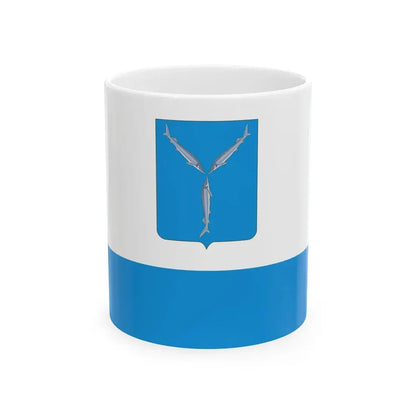 Flag of Saratov Russia - White Coffee Mug 11oz - Go Mug Yourself