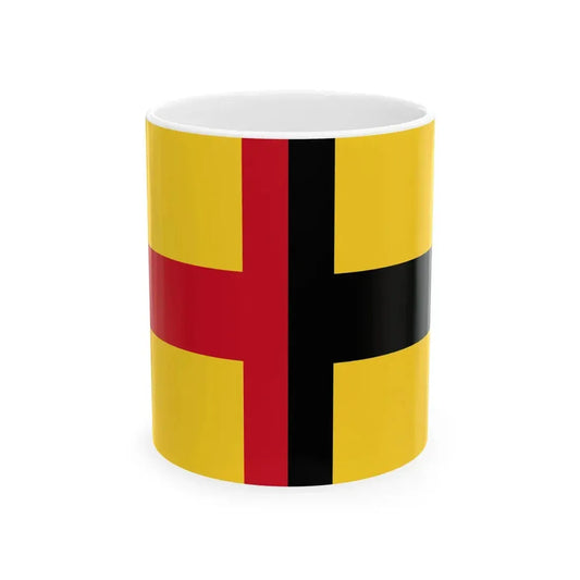 Flag of Sarawak 1848 (Malaysia) White Coffee Mug 11oz - Go Mug Yourself