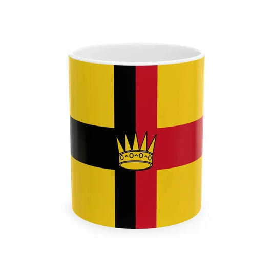 Flag of Sarawak 1870-1946 19631973 (Malaysia) White Coffee Mug 11oz - Go Mug Yourself