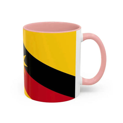 Flag of Sarawak Malaysia - Accent Coffee Mug - Go Mug Yourself