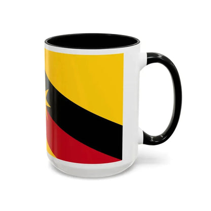 Flag of Sarawak Malaysia - Accent Coffee Mug - Go Mug Yourself
