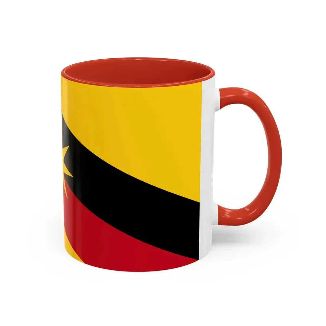 Flag of Sarawak Malaysia - Accent Coffee Mug - Go Mug Yourself