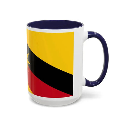 Flag of Sarawak Malaysia - Accent Coffee Mug - Go Mug Yourself