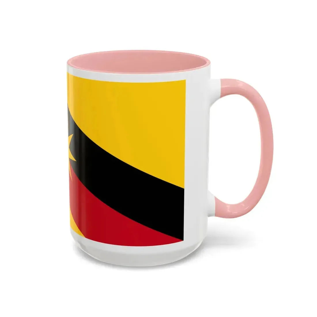 Flag of Sarawak Malaysia - Accent Coffee Mug - Go Mug Yourself