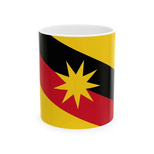 Flag of Sarawak (Malaysia) White Coffee Mug 11oz - Go Mug Yourself