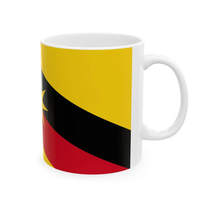 Flag of Sarawak Malaysia - White Coffee Mug-Go Mug Yourself