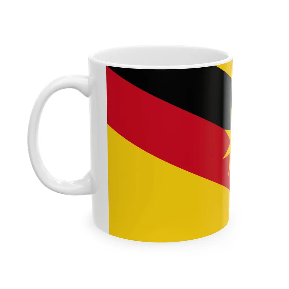 Flag of Sarawak Malaysia - White Coffee Mug-Go Mug Yourself