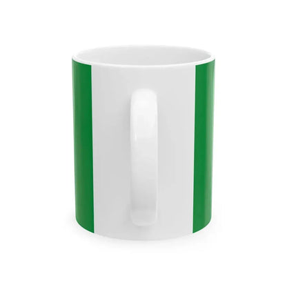 Flag of Sarbogard (Hungary) White Coffee Mug - Go Mug Yourself