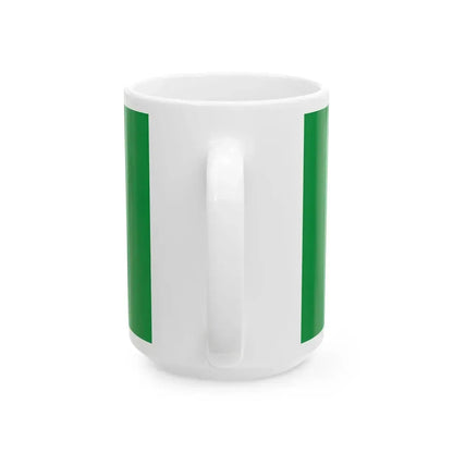 Flag of Sarbogard (Hungary) White Coffee Mug - Go Mug Yourself