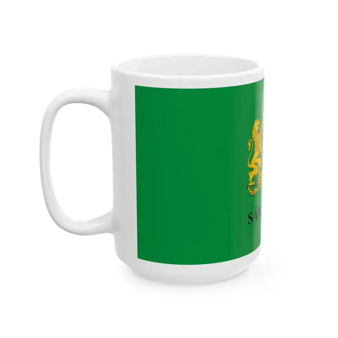 Flag of Sarbogard (Hungary) White Coffee Mug - Go Mug Yourself