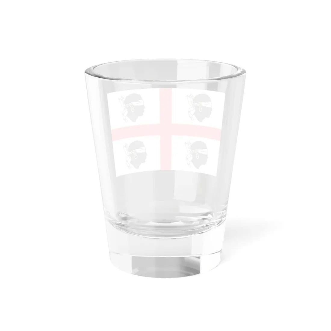 Flag of Sardinia Italy 1950-1999 (Italy) Shot Glass 1.5oz - Go Mug Yourself