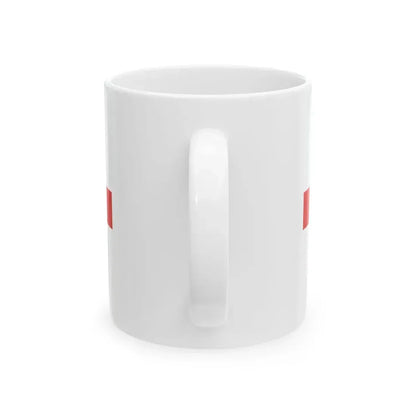 Flag of Sardinia Italy 1950-1999 (Italy) White Coffee Mug - Go Mug Yourself
