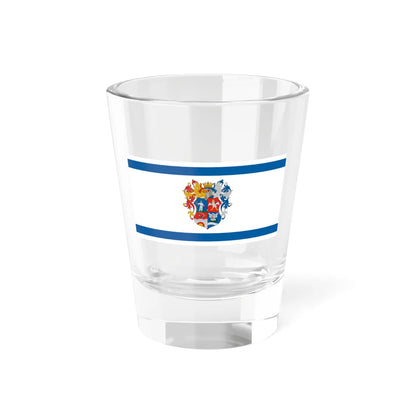 Flag of Sarkad (Hungary) Shot Glass 1.5oz 1.5oz - Go Mug Yourself