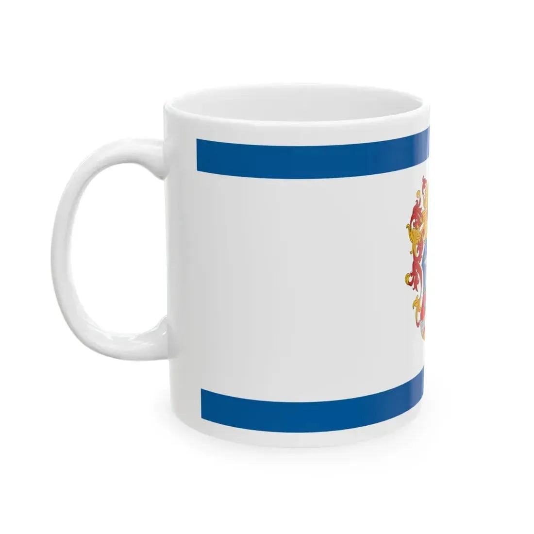 Flag of Sarkad (Hungary) White Coffee Mug - Go Mug Yourself