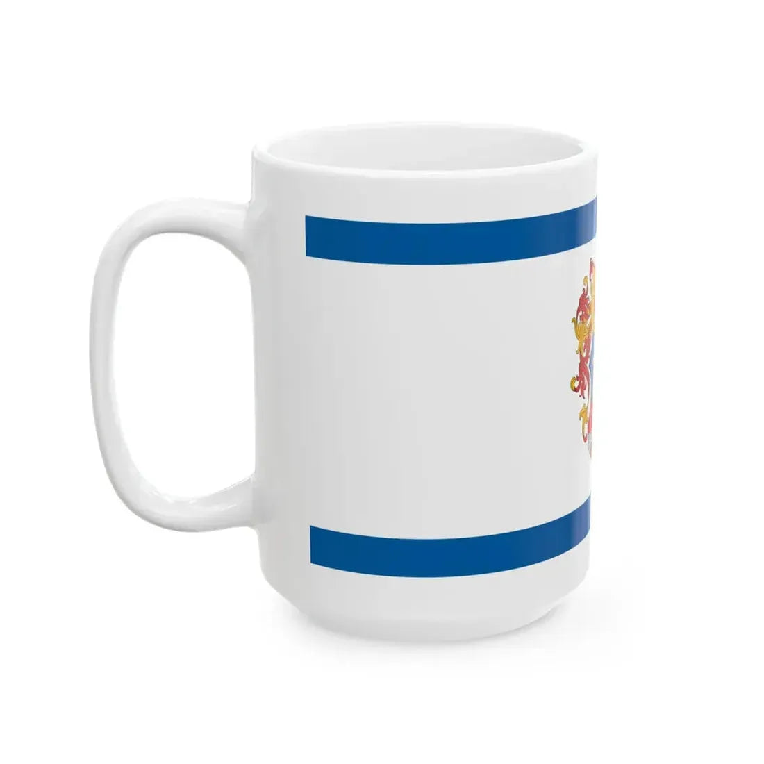 Flag of Sarkad (Hungary) White Coffee Mug - Go Mug Yourself
