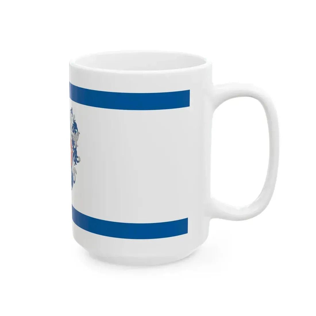 Flag of Sarkad (Hungary) White Coffee Mug - Go Mug Yourself