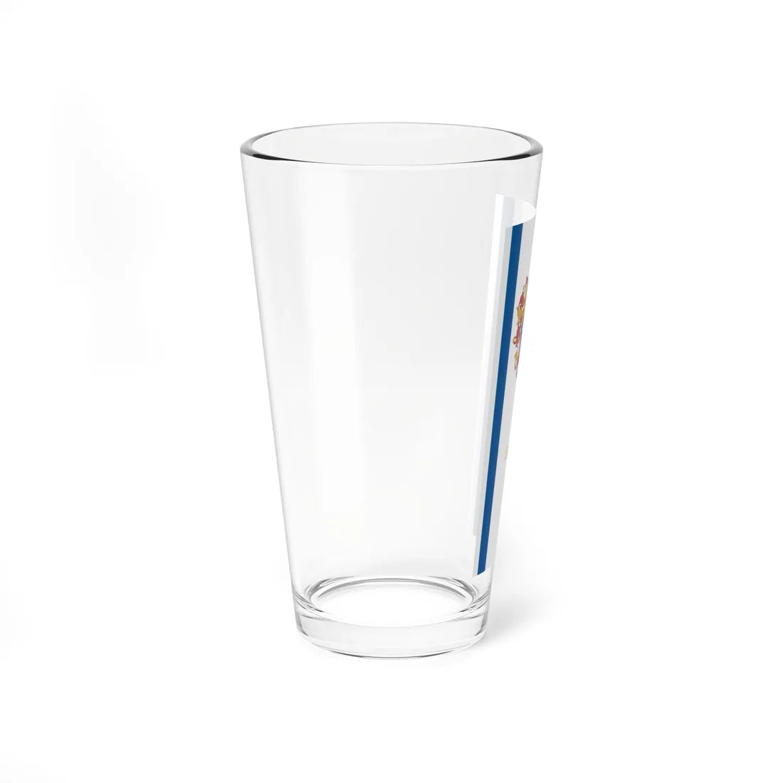 Flag of Sarkad vertical (Hungary) Pint Glass 16oz - Go Mug Yourself