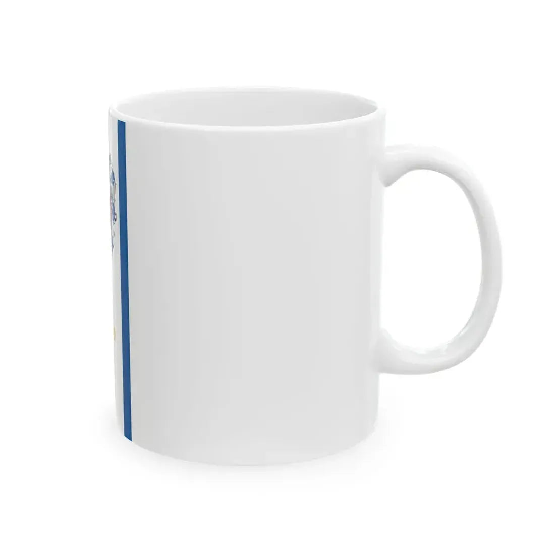 Flag of Sarkad vertical (Hungary) White Coffee Mug - Go Mug Yourself
