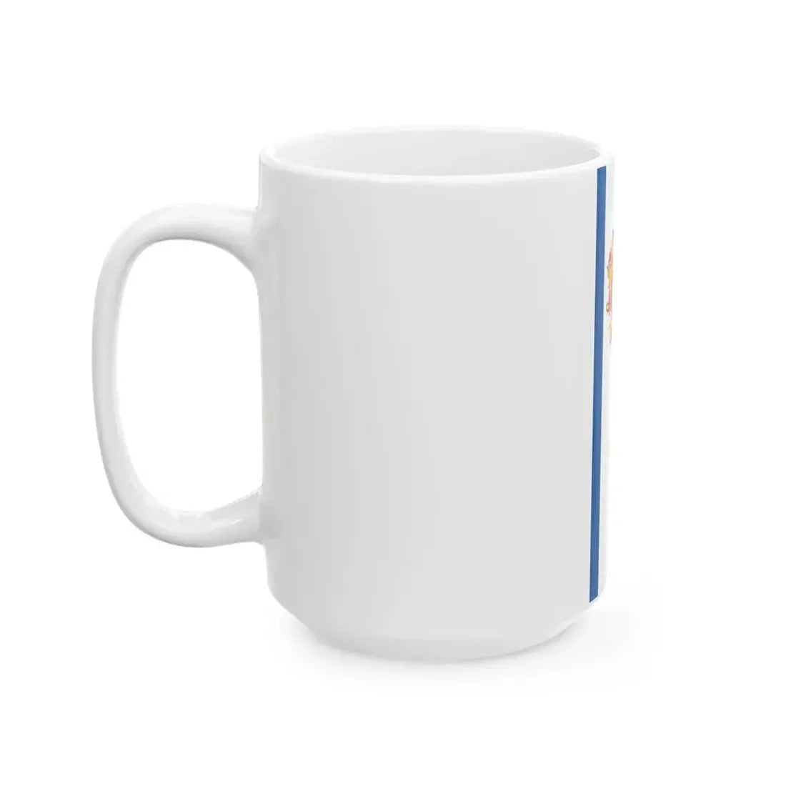 Flag of Sarkad vertical (Hungary) White Coffee Mug - Go Mug Yourself